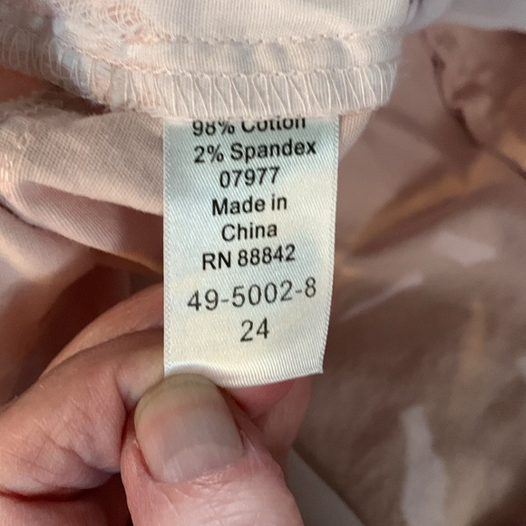 Ellos Light Pink Plus Size Womens Shorts 24W - Picture 4 of 5